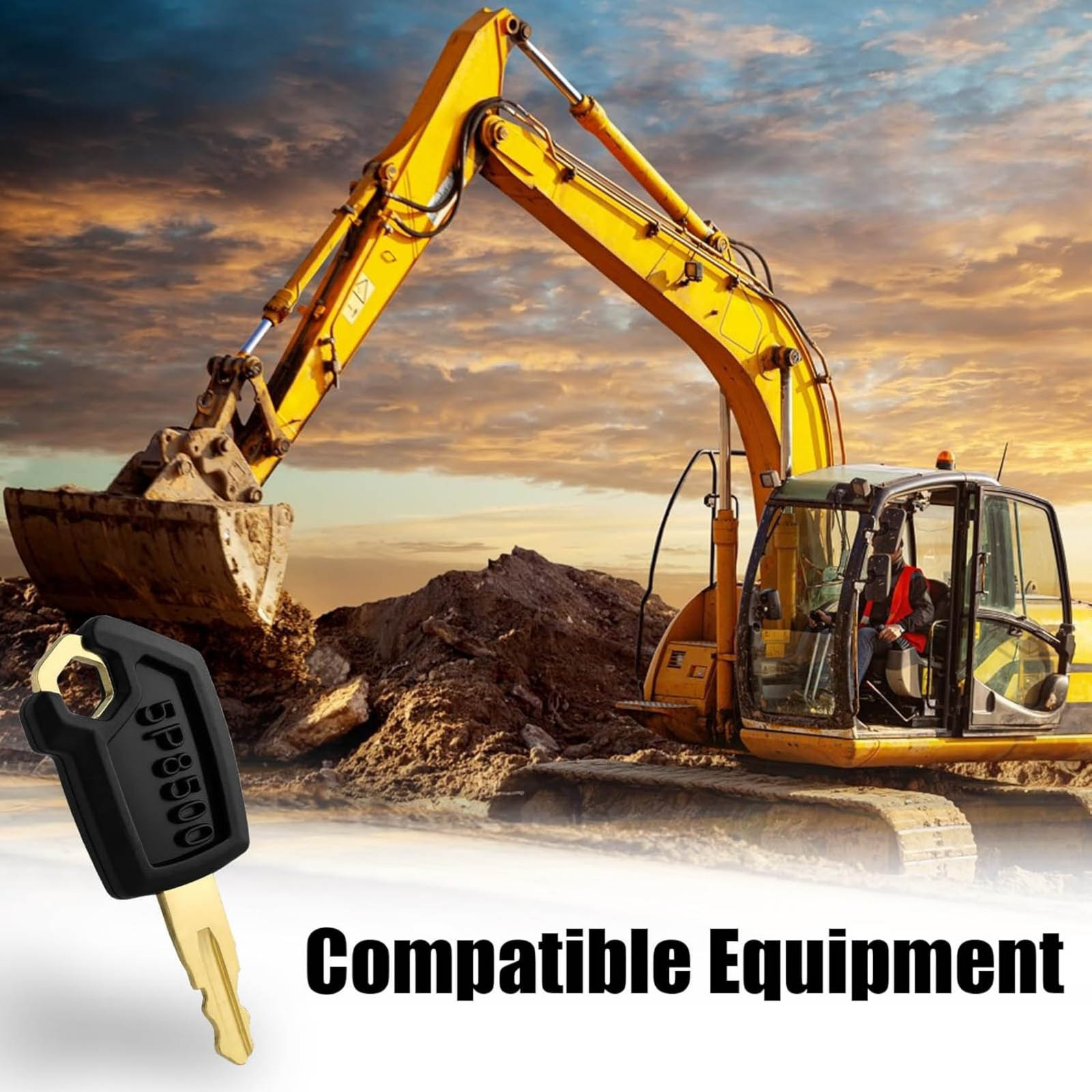 Heavy Equipment Cat - 10 шт. ключей зажигания 5P8500 0964753
