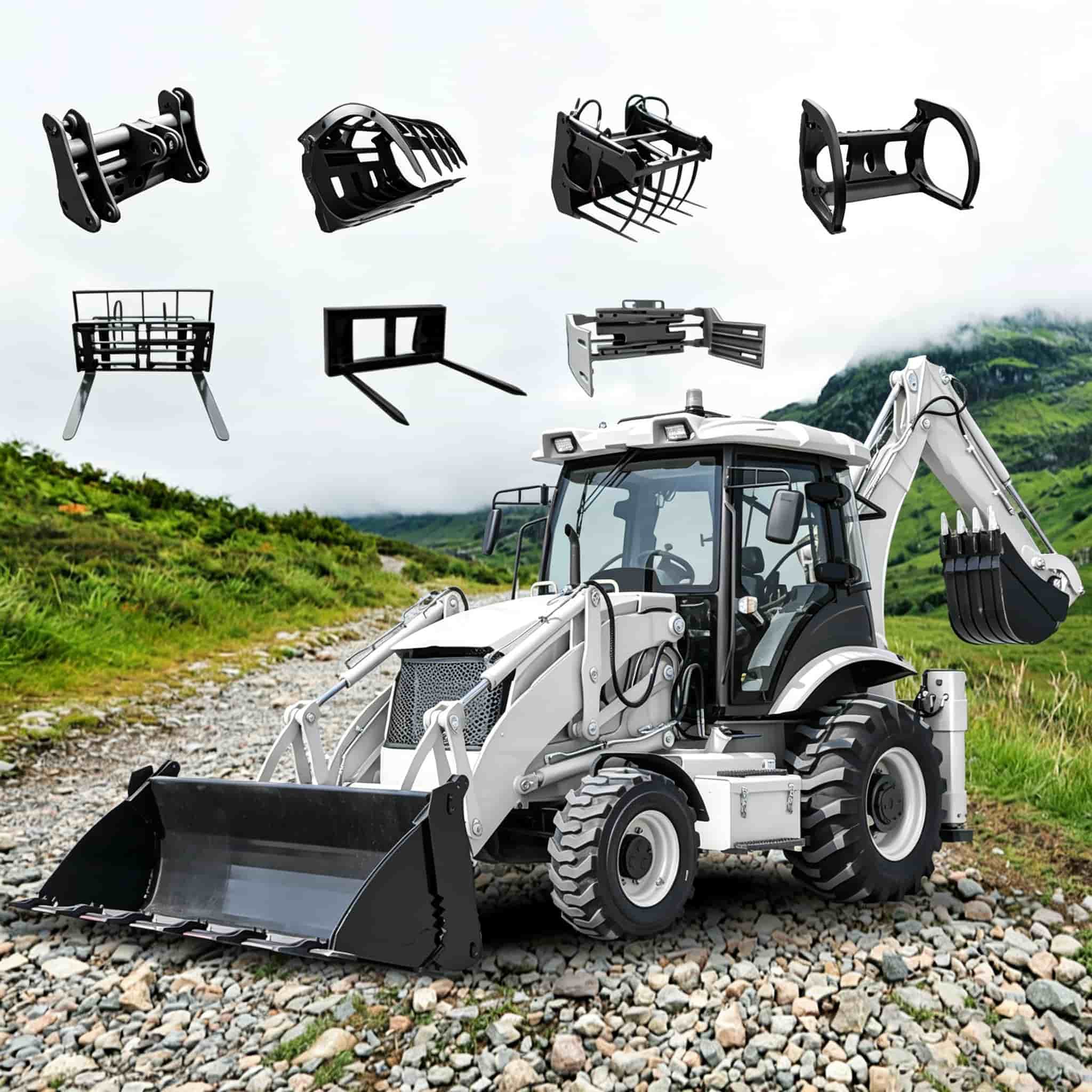 Heavy Equipment Used - Экскаватор-погрузчик 40-30C с сертификатом CE, стандарт