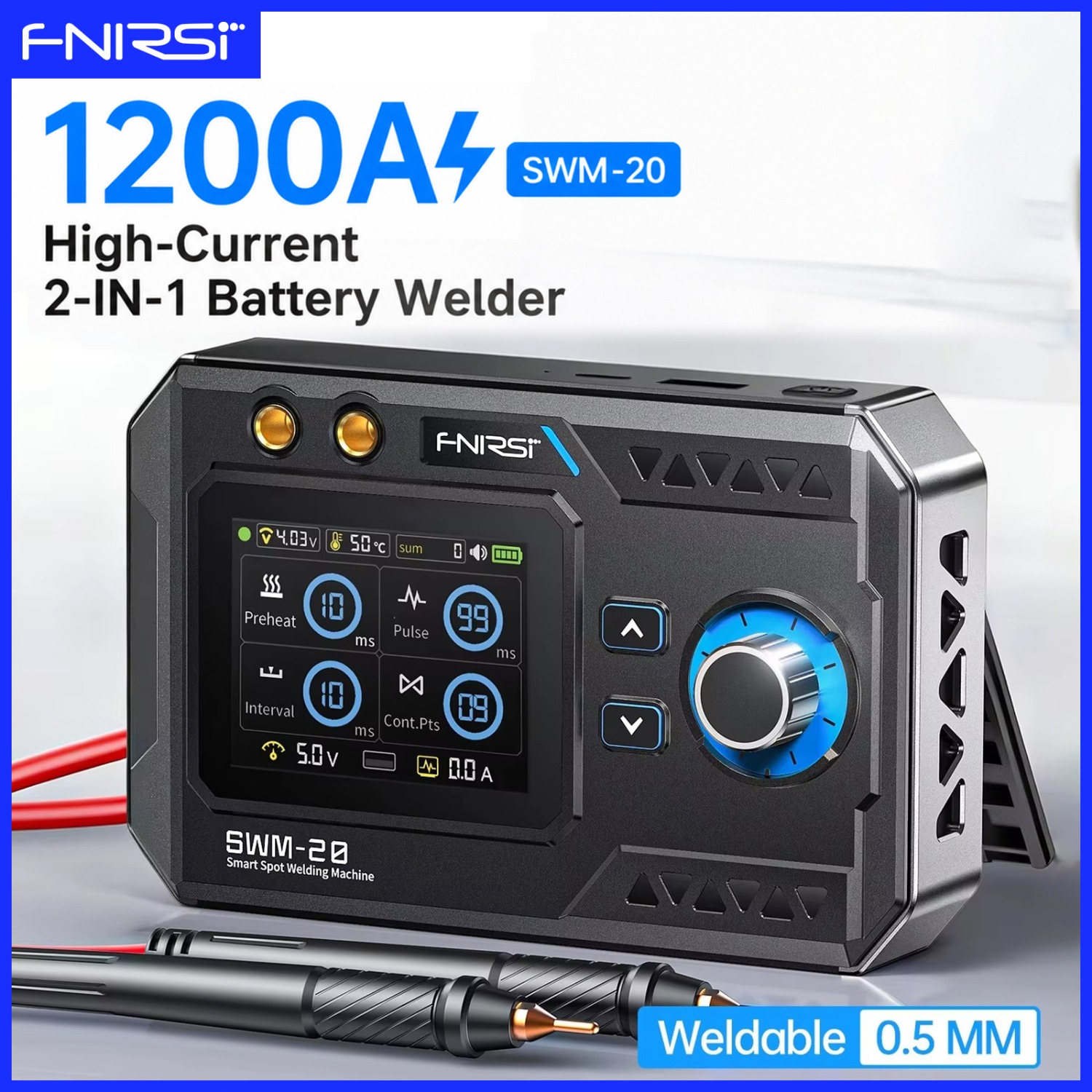Portable Welding Generator - Сварочный аппарат FNIRSI SWM-20 с двойным