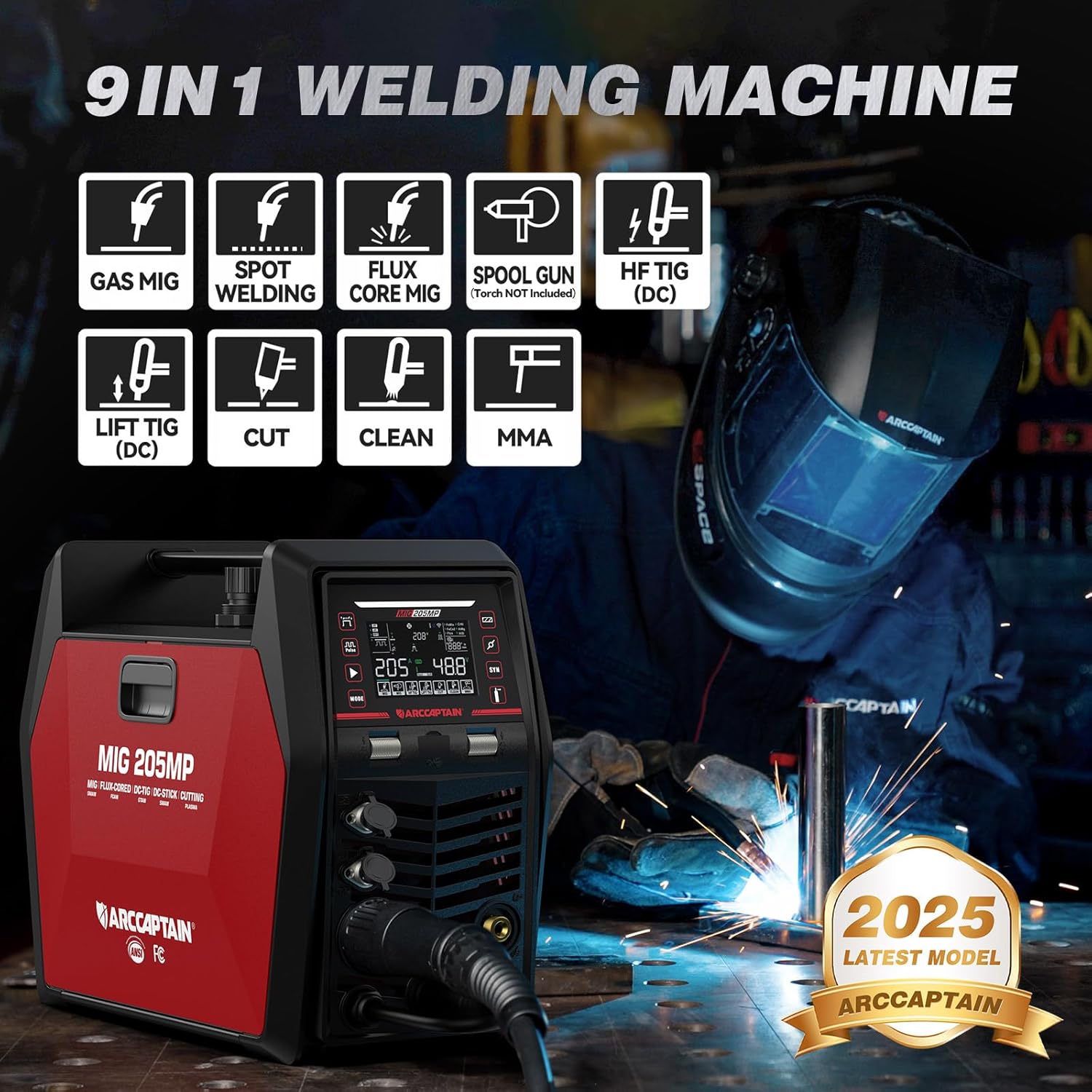 Сварочный аппарат ARCCAPTAIN M – обзор и цена Portable Welding Generator