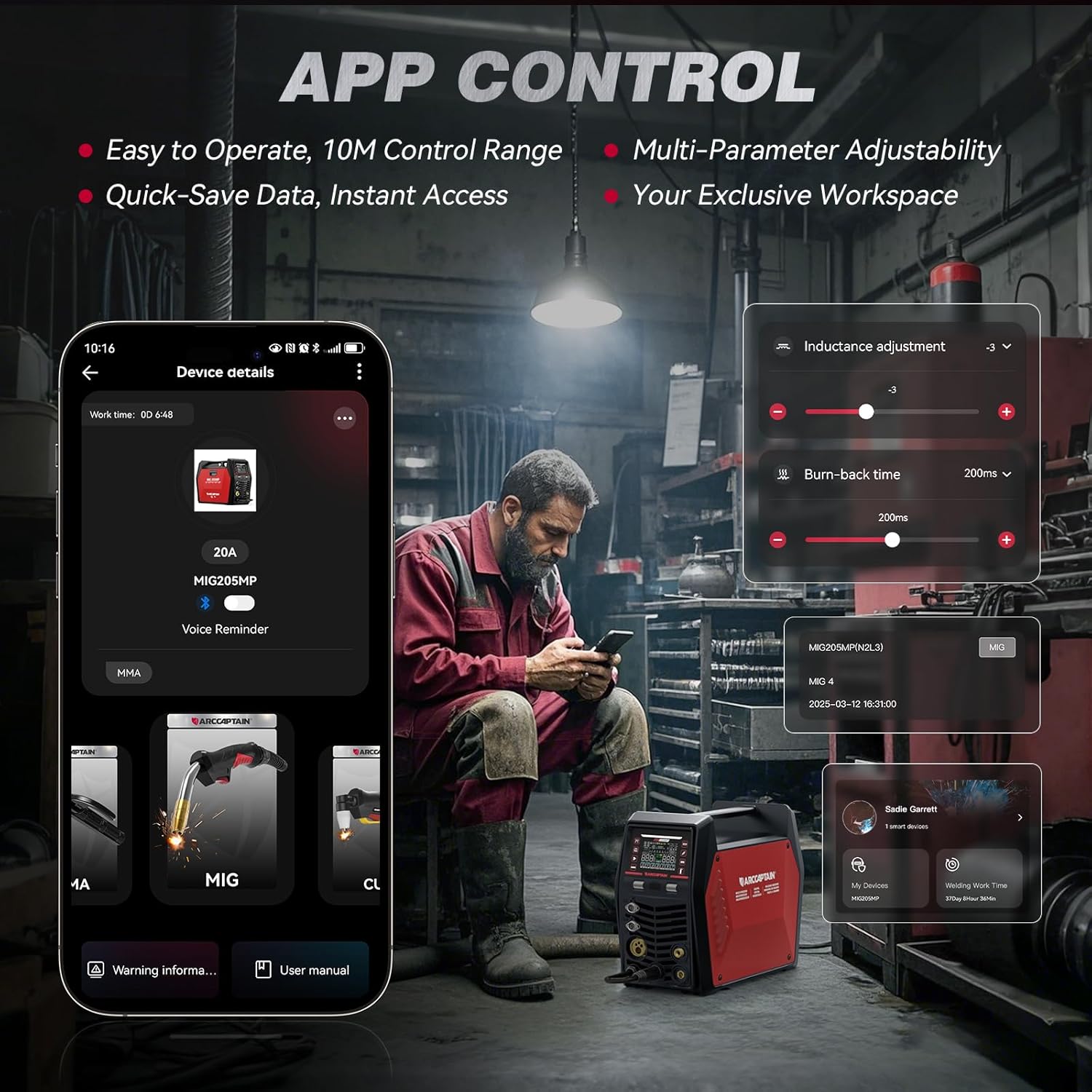 Сварочный аппарат ARCCAPTAIN M – обзор и цена Portable Welding Generator