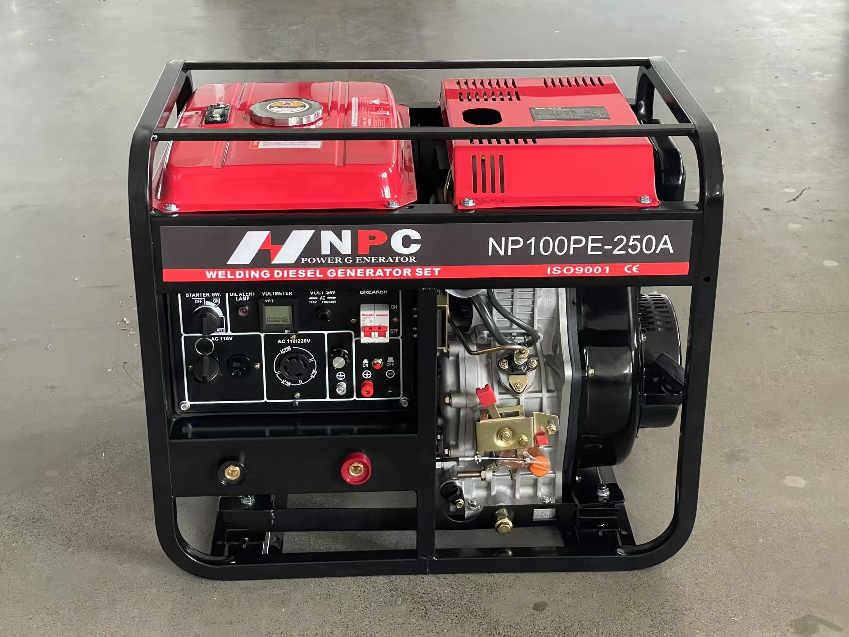 Сварочный генератор NPC 200А/3 – обзор и цена Portable Welding Generator