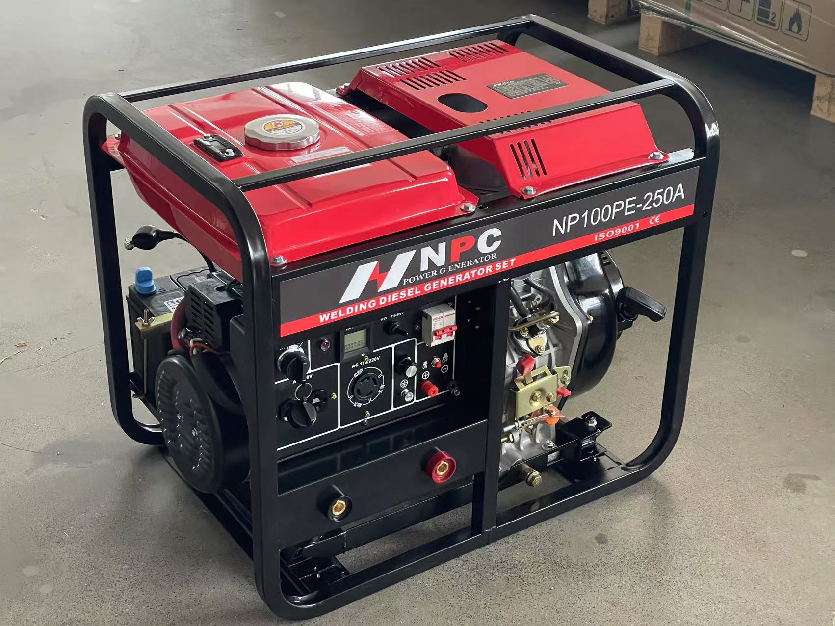 Сварочный генератор NPC 200А/3 – обзор и цена Portable Welding Generator