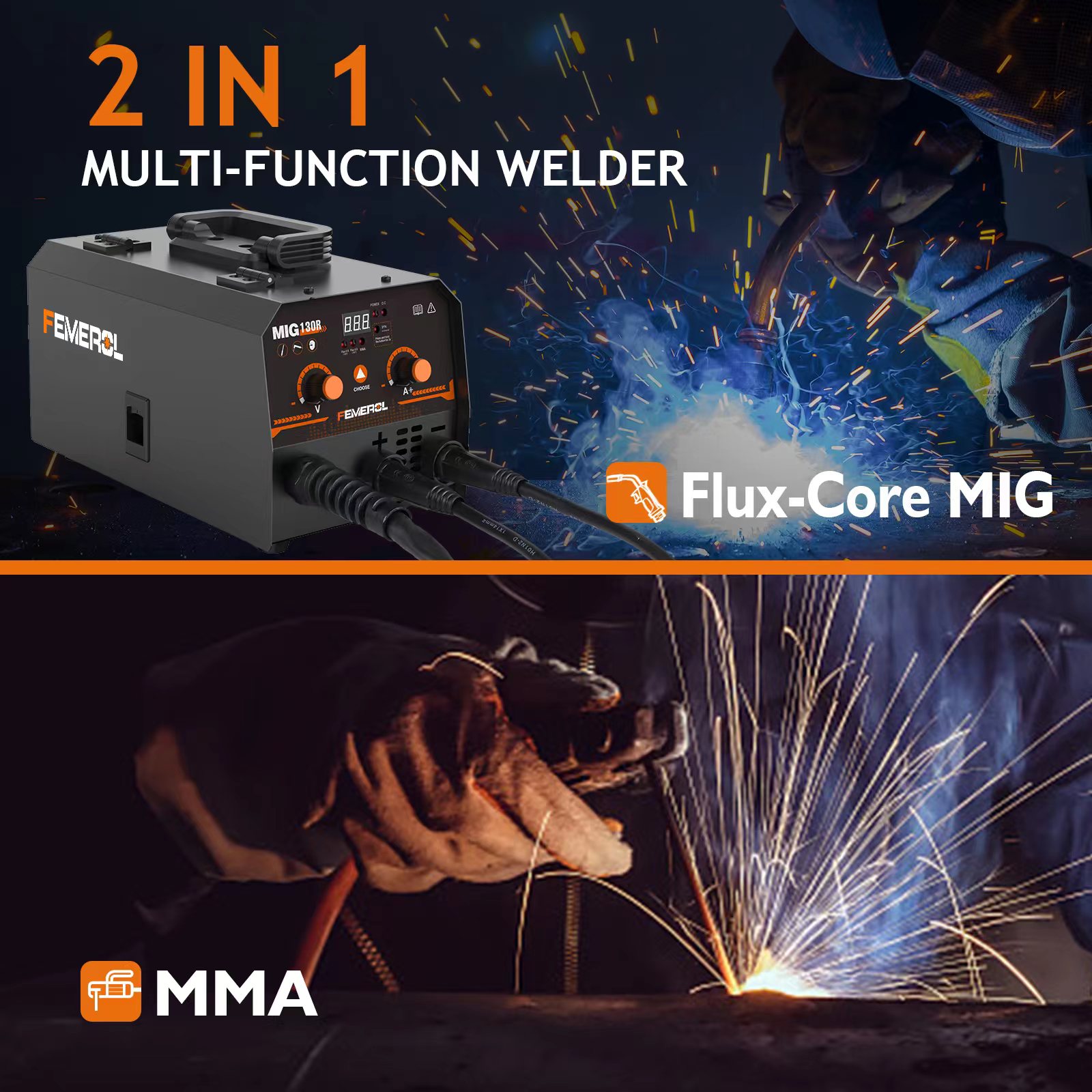 FEMEROL 2 в 1 сварочный аппара – обзор и цена Portable Welding Generator