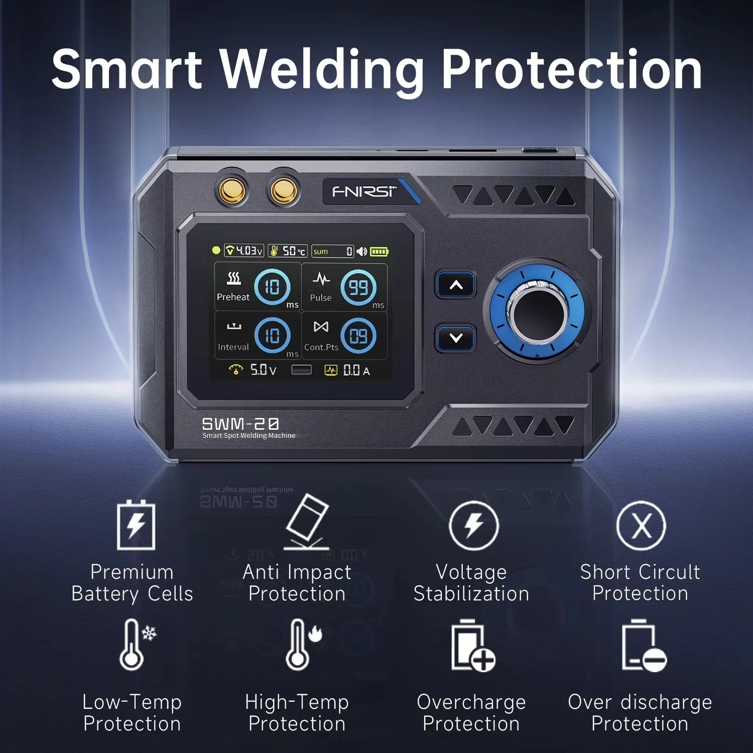 Сварочный аппарат FNIRSI SWM-2 – обзор и цена Portable Welding Generator